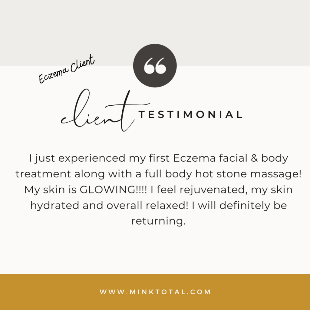 Client Testimonial – Eczema Client